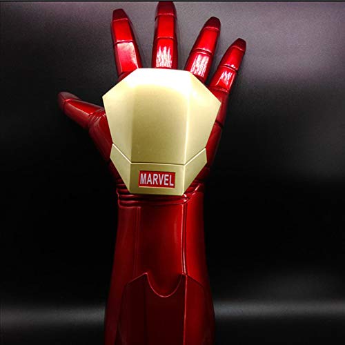 ZHANGH Guantes Iron Man Talking Brilla Usable Puntales Modelo De Juguete