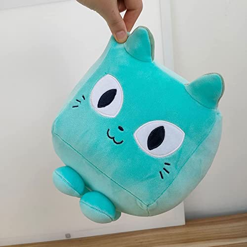 ZHXS 5.9In Gato Peluche, Lindo Simulador De Mascotas Animal Gato Felpa, Peluche Cuadrado Gato, Juegos Grandes Felpa Gato, Kawaii Animal Gato Suave Relleno Almohada para Niños