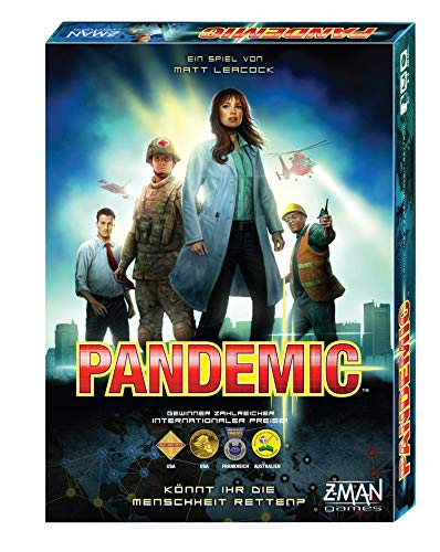 ZMan- Pandemie Juego de mesa cooperativo, individual, Multicolor (Z-Man Games 691100) - Idioma Alemán