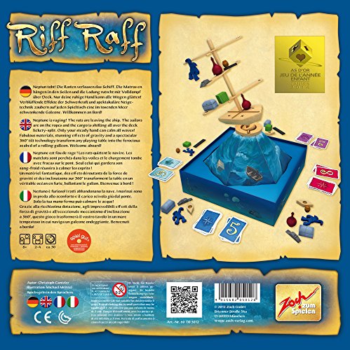 Zoch 601105012 - Juego de Mesa Riff Raff (en alemán)