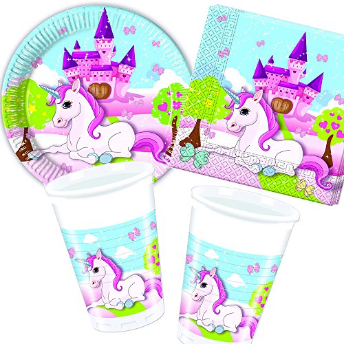 12-piezas Kit de invitación Unicornio para Cumpleaños Niños o Fiesta motos con 6 Tarjetas invitación y 6 Sobres niños cumpleaños fiesta Invitaciones Tarjetas Unicornio Niña Mundo de ensueño Candado