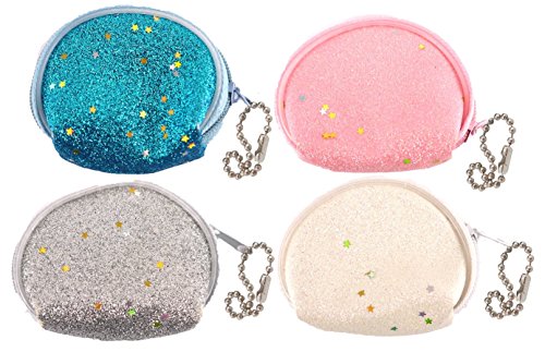 12 x Mini Sparkly Purse - Party Bag Toy by The Toy Jar