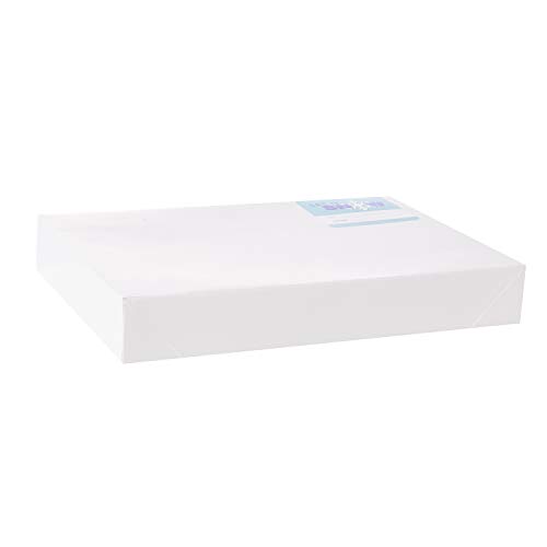 16 pcs Caja Blanca de Camisa de Tamaños Surtidos con 16 Pegatinas de Etiquetas de Regalo para Navidad, Vacaciones, Día del padre, Cumpleaños