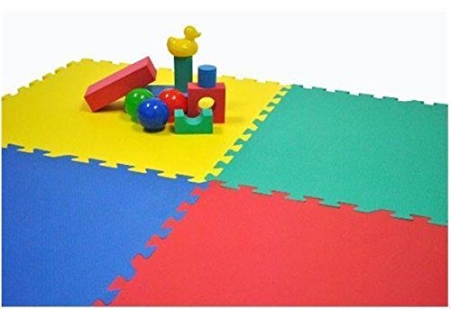 16 x cannons es Suelos Para Niños Y Infantiles EVA Puzzle Colchonetas 60cm x 60cm x12mm Con Reverso Antideslizante, Certificacion Libre De Toxicos