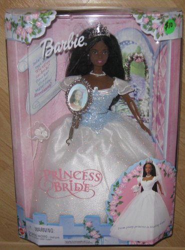 2000 Afroamericano Princesa Novia Barbie