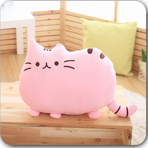 30 * 40cm Almohada de Gato Kawaii con algodón PP Dentro de Galletas Juguetes para niños Muñeca Juguetes de Peluche para bebés Funda de cojín Grande Regalo para Amigos niños 40x30cm Rosa