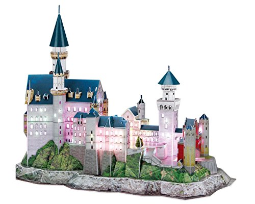 3D Puzzle Castillo de Neuschwanstein LED Neuschwanstein Castle LED Cubic Fun CUBICFUN