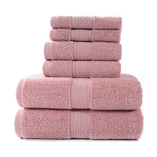 3pcs Thick Bath Towel Set Home Bathroom Cotton Soft Absorbent Face Towels Adult for SPA Comfortable Luxury Beach Towels F 70X140 34X75 33X33CM (E 70X140 34X75 33X33CM)