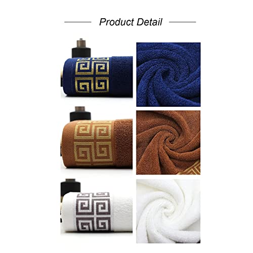 70x140cm Towel Adult Bath Gift Towel Beach Towels Absorbent Bathroom Towels Bathroom Utensils Car Washing Towel (Color : B)