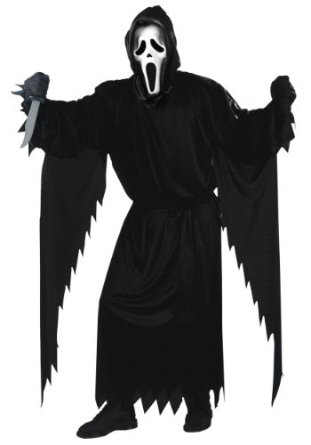 Adult Scream Fancy Dress Costume Standard