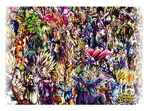 ALFOMBRILLA DE RATON CON REPOSAMUÑECAS DRAGON BALL LEGENDS PERSONAJES BASE ANTIDESLIZANTE