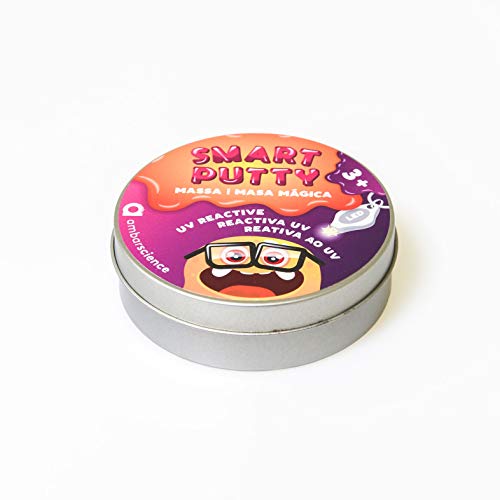 ambarscience Reactiva à la luz UV-Smart Monster Putty. Masa Inteligente con Efecto mágico y Divertido, para niños 3+. (Ambar Passion S.A. 6162840050020)