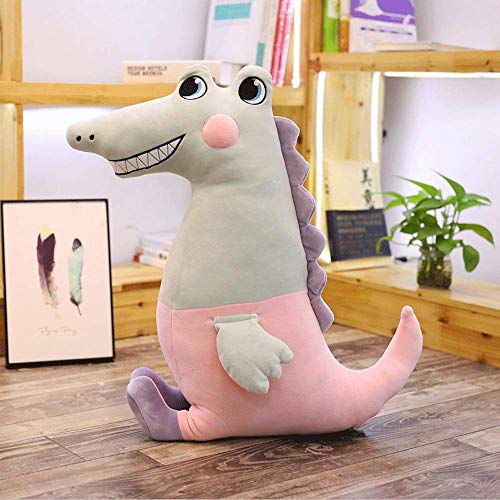 Animal de peluche de doble cara almohada de algodón peluche de algodón abrazando un regalo de cumpleaños de juguete suave for niñas for niños (color:rosa,tamaño:80 cm) ( Color : Pink , Size : 40cm )