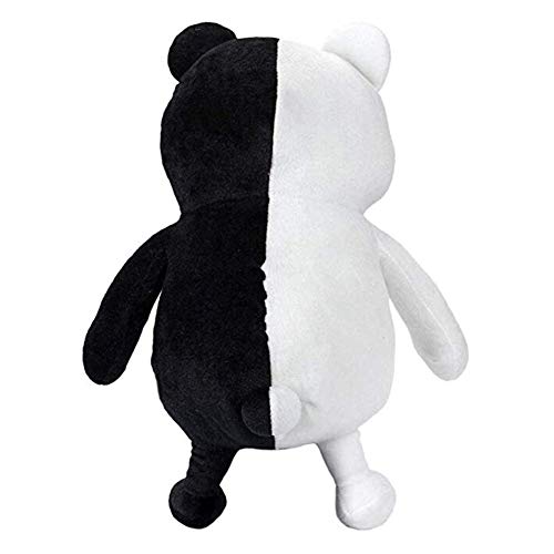 Animales de Peluche, Tienda Unisex Juego Cosplay Monokuma Disfraz Estampado con Capucha Oso Cosplay Disfraz Blanco y Negro