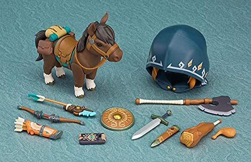 Anime The Legend of Zelda: Breath of the Wild Link Edición de lujo Edición Q Nendoroid Figura Decoración Colección Juguete Regalo Estatua de recuerdo 10cm