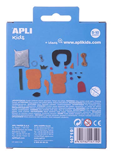 APLI Kids- Mini Kit Leon Juego, Color Azul, S (14719)