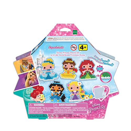 Aquabeads 31606 Disney Princess Dazzle Set Juego + 79178 Pack Abalorios joya