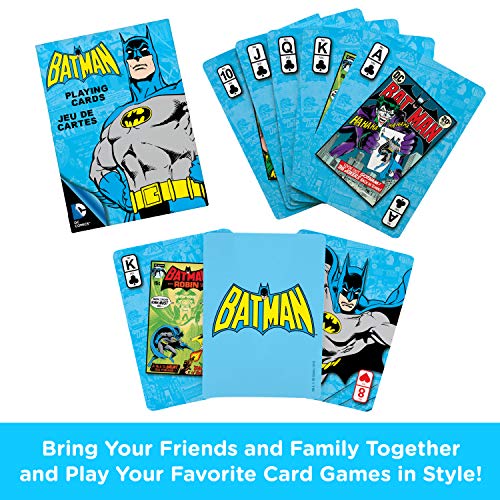 AQUARIUS DC Comics- Retro Batman Playing Cards Deck