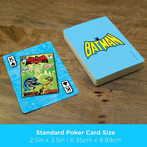 AQUARIUS DC Comics- Retro Batman Playing Cards Deck