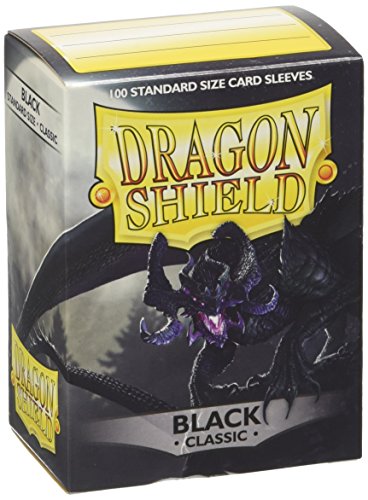 Arcane Tinmen 10002 Dragon Shield - Fundas protectoras para cartas coleccionables (100 unidades), color negro