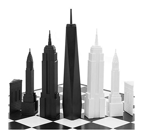 ASDWA Ajedrez Skyline The New York Chess Set