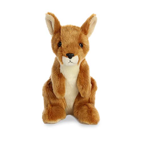 Aurora World Aurora, 31753, Mini Flopsies Kangaroo, 20 cm, Peluche, Marrón, Color