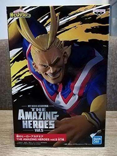 Banpresto. Boku no Hero Academia Figure All Might My Hero Academia The Amazing Heroes Vol.5 Ahora Disponible!