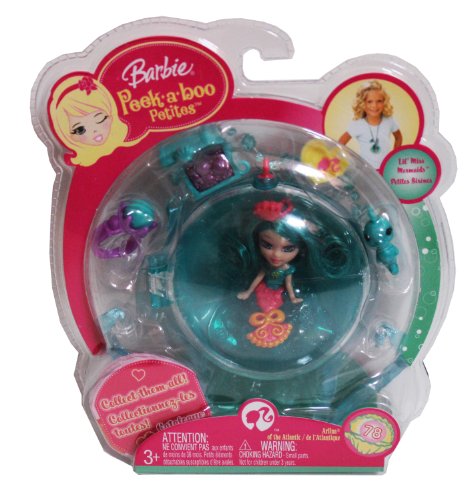 Barbie Peek-A-Boo Petites Lil' Miss Mermaids Arlina of the Atlantic #78 by Mattel