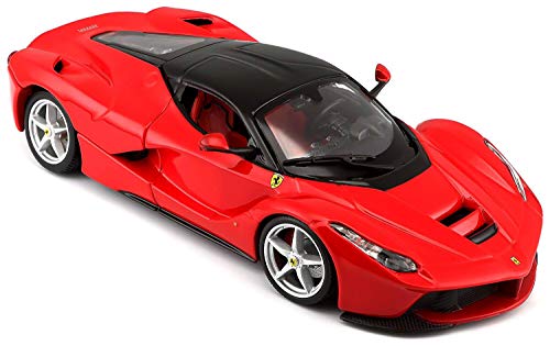 Bburago - 1/24 Ferrari Race & Play LaFerrari, color rojo (18-26001)