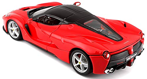 Bburago - 1/24 Ferrari Race & Play LaFerrari, color rojo (18-26001)