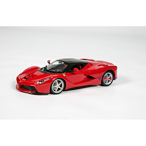 Bburago - 1/24 Ferrari Race & Play LaFerrari, color rojo (18-26001)