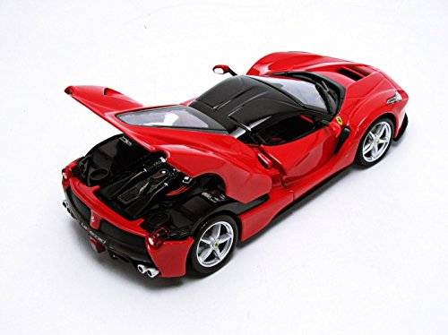 Bburago - 1/24 Ferrari Race & Play LaFerrari, color rojo (18-26001)