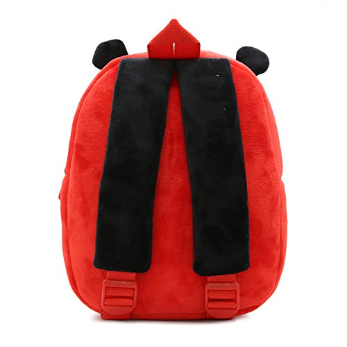 Bcony Linda Mochila para niños, Mini Gracioso Zoo Mariquita Bolsa para la Escuela Mochilas Infantiles Bolso del Cabrito para niños pequeños o niñas