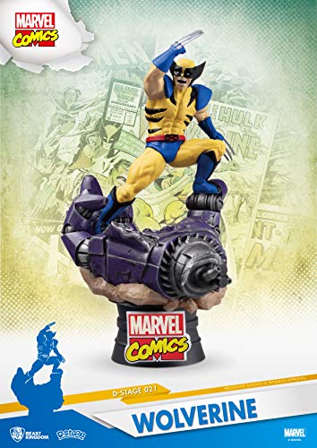 Beast Kingdom Toys DS-021 Marvel Comics D-Stage PVC Diorama Wolverine 15 cm Dioramas