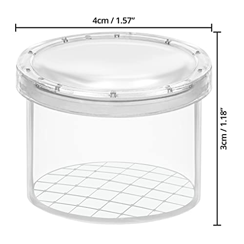 Belle Vous Bote para Insectos con Aumento (Pack de 12) Visor Insectos Transparente Caja Observación – Jaula Portátil para Insectos/Exploración Naturaleza y Atrapar Bichos – Para Niños y Adultos