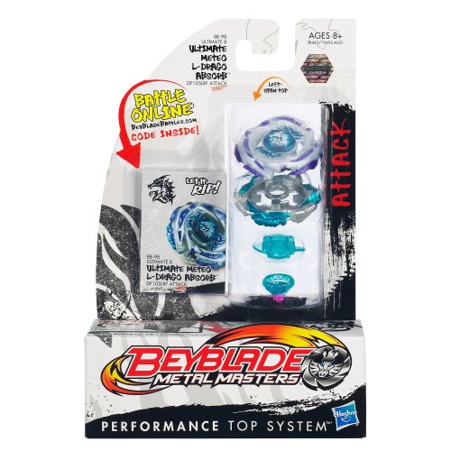 Beyblade - Peonza de Batalla Ultimate Meteo L-Drago Absorb BB-98 Ultimate B DF105LRF Ataque