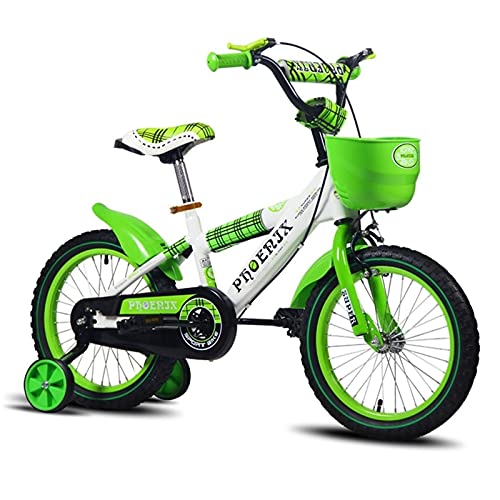 bicicleta para niños, 16 Pulgadas, 4-6-8-10 años de Edad, Equilibrio Ajustable (Color : Yellow, Size : 16in)