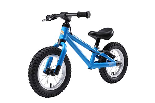 BIKESTAR Bicicleta sin Pedales para niños y niñas 3-4 años | Bici con Ruedas de 12" Edición Bici de montaña | Azul