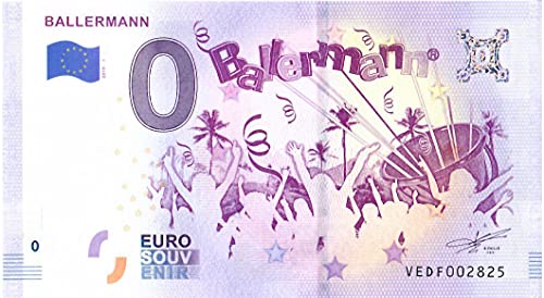 # Billete de billete de España 2019 · Ballermann · Souvenir o Null € Banknote