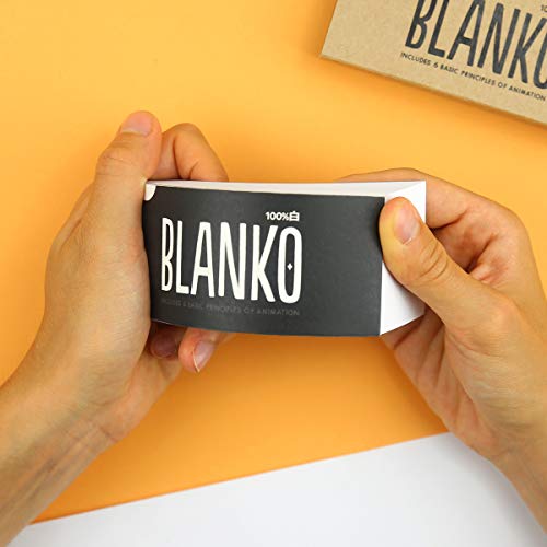 Blanko - Flipbook en Blanco, Libro para animar 320 Hojas, para Aprender técnicas de animación. Hojas para Dibujar.