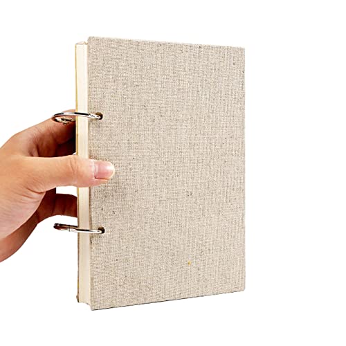 Bloc de dibujo de cuaderno de bocetos con 60 hojas/120 páginas en blanco libro de bocetos y almohadilla de dibujo en espiral papel de dibujo para acuarela, diario, paisajes de dibujo (tamaño 32K)