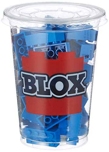 Blox - 500 bloques a granel, color azul (Simba 4118925) , color/modelo surtido