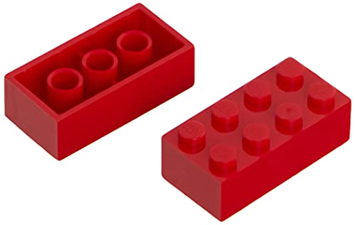 Blox - 500 bloques a granel, color rojo (Simba 4118922) , color/modelo surtido