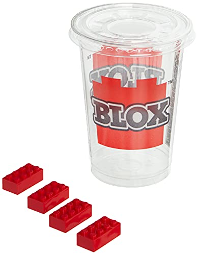 Blox - 500 bloques a granel, color rojo (Simba 4118922) , color/modelo surtido