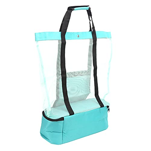 Bolsa de Almacenamiento de Comestibles, Bolsas de Playa Grandes Impermeables Y Bolsas de Lona Multifuncional Plegable para la Familia para la Piscina para Acampar(Verde)