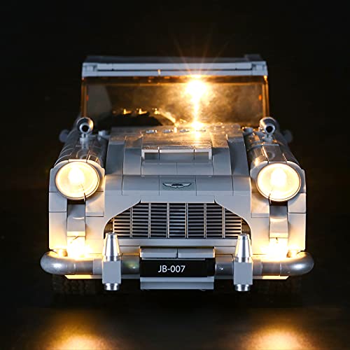 BRIKSMAX Kit de Iluminación Led para Aston Martin DB5 10262 (con Control Remoto)