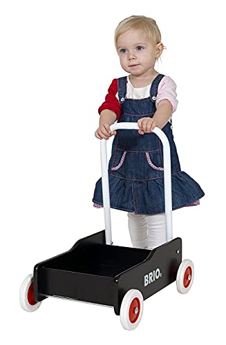 Brio 31351000 - Andador de madera, color negro [importado de Alemania]