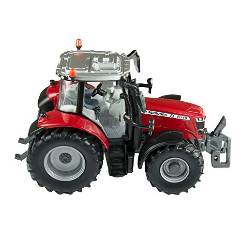 Britains- Massey Ferguson Vehículos de Granja de Juegos para niños, Multicolor (Tomy 43235)