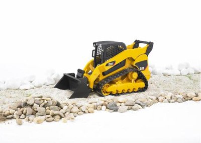 BRUDER - Mini Excavadora Caterpillar Delta oruga - escala 1:16 - 02136