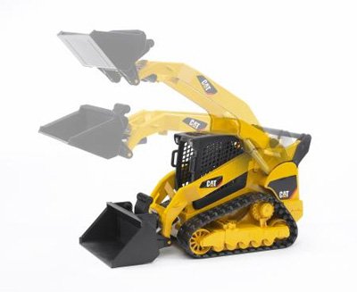 BRUDER - Mini Excavadora Caterpillar Delta oruga - escala 1:16 - 02136